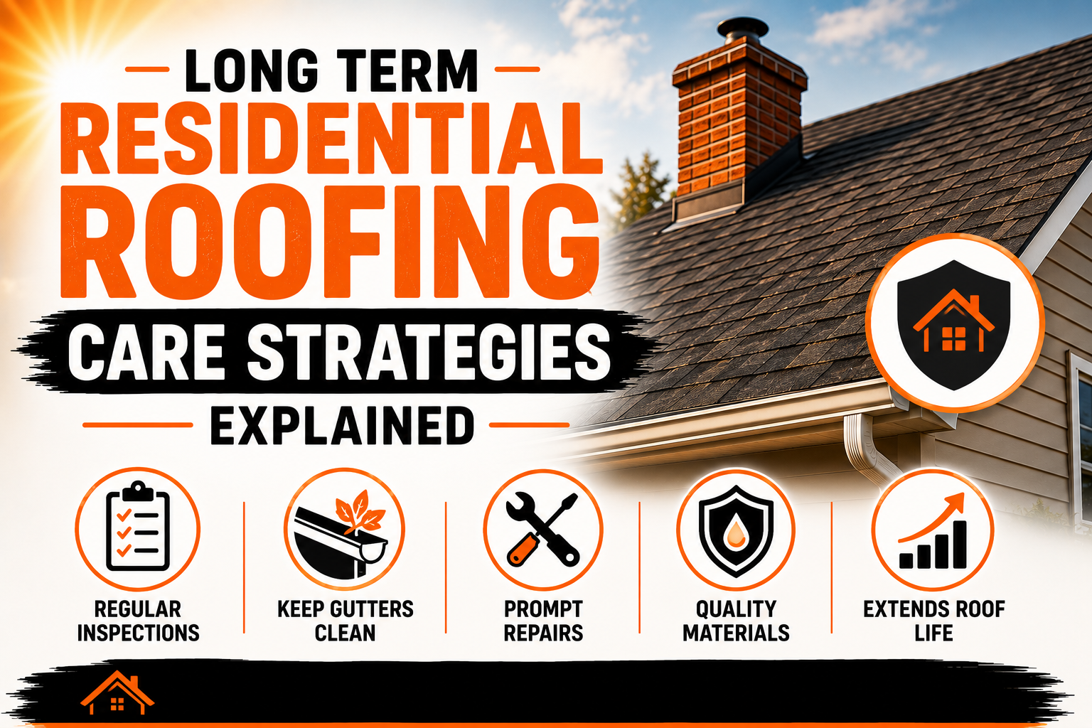 Long Term Residential Roofing Care Strategies Explained