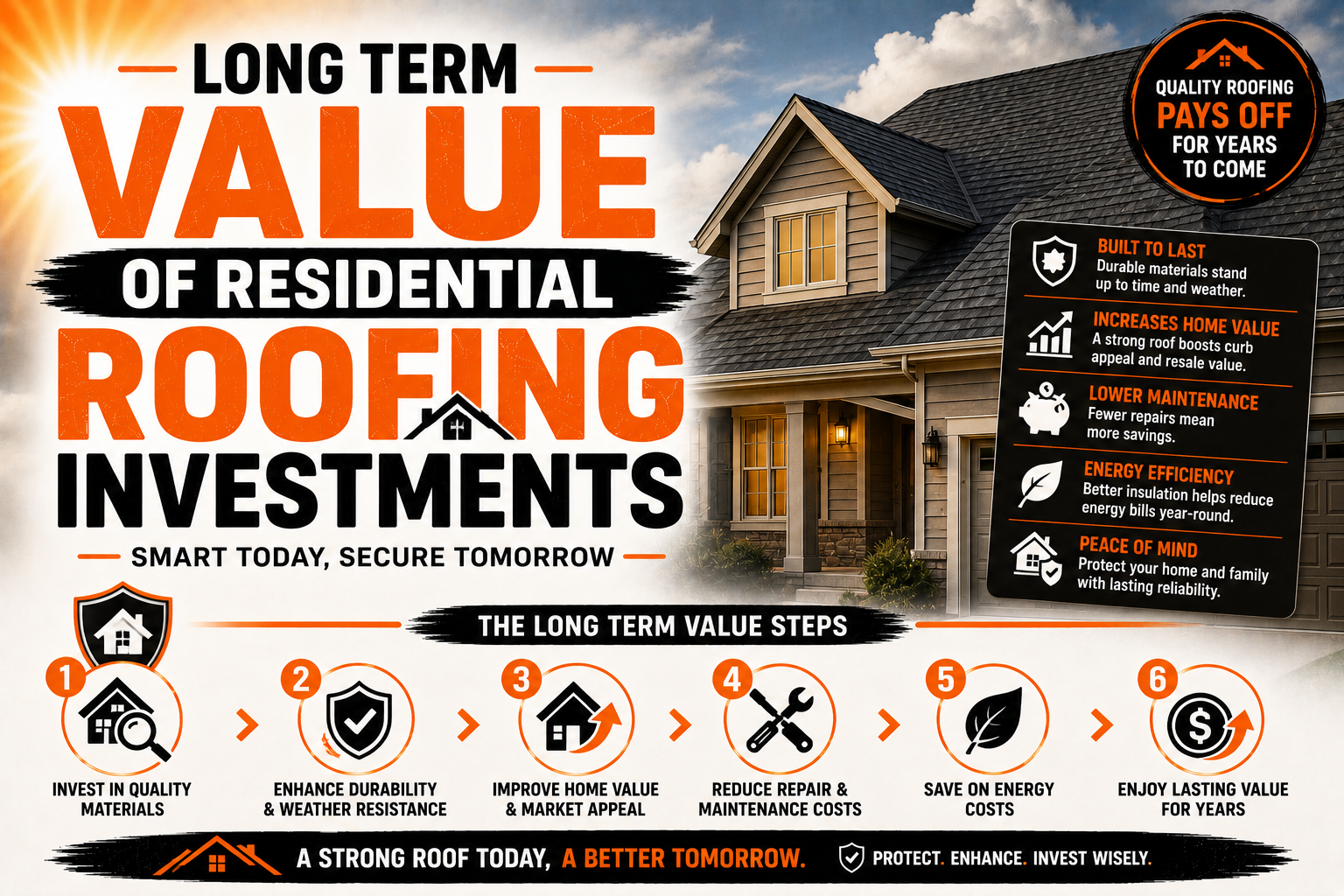 Long Term Value of Residential Roofing Investments