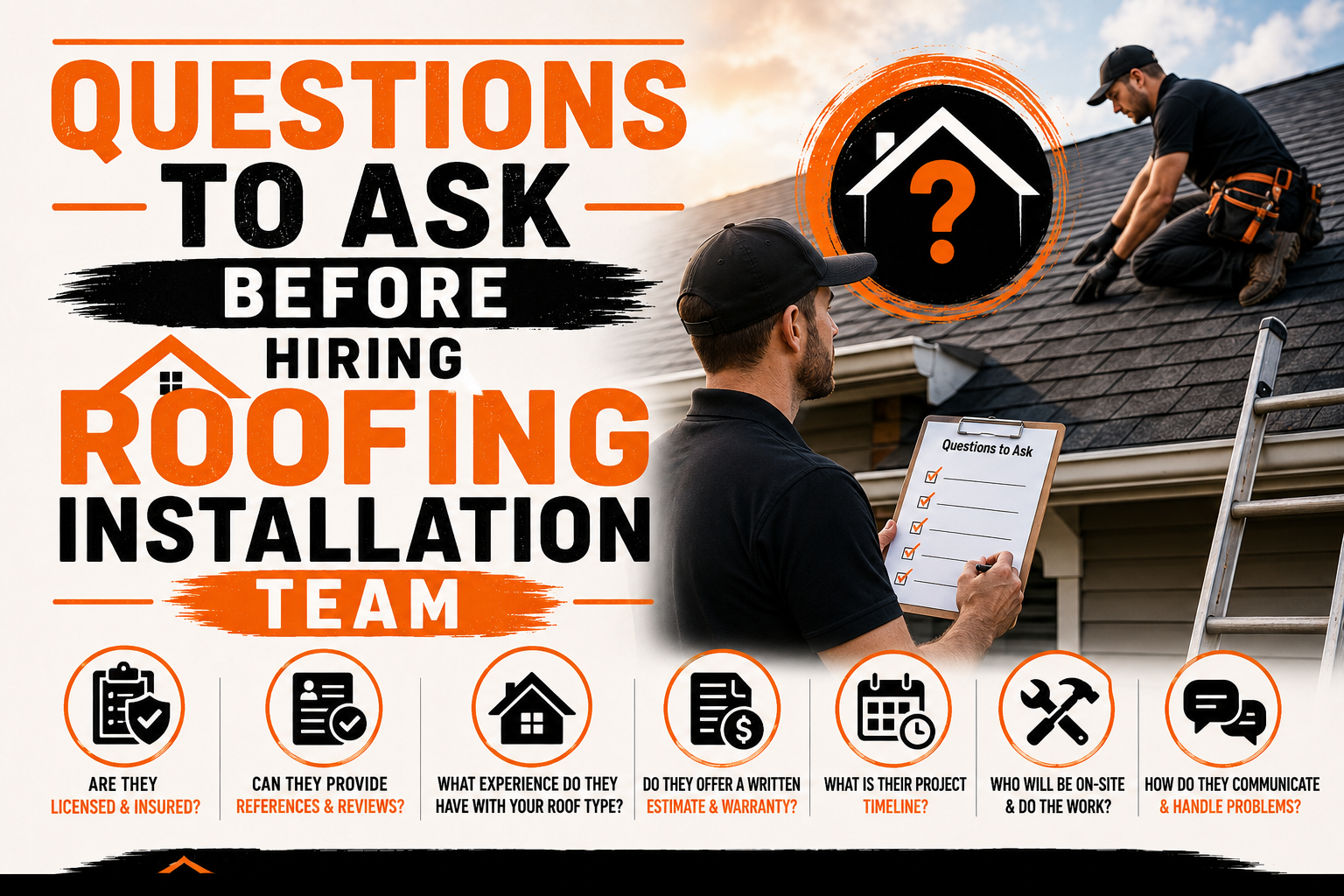 Questions to Ask Before Hiring Roofing Installation Team
