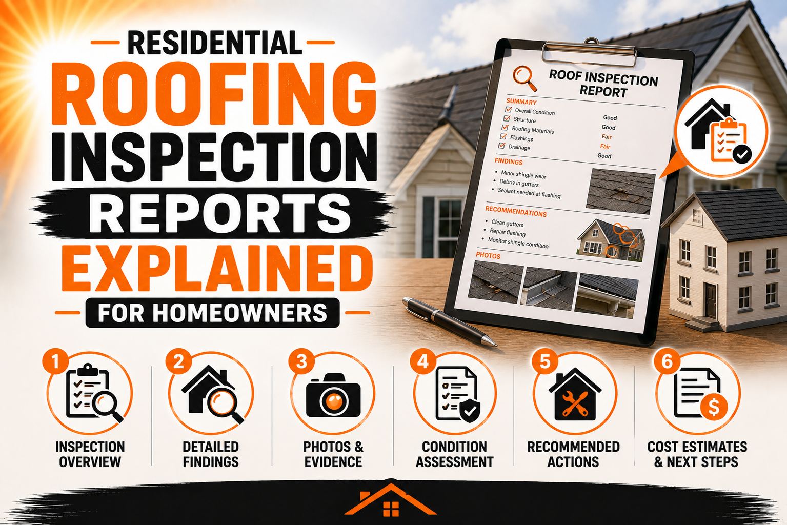 Residential Roofing Inspection Reports Explained for Homeowners