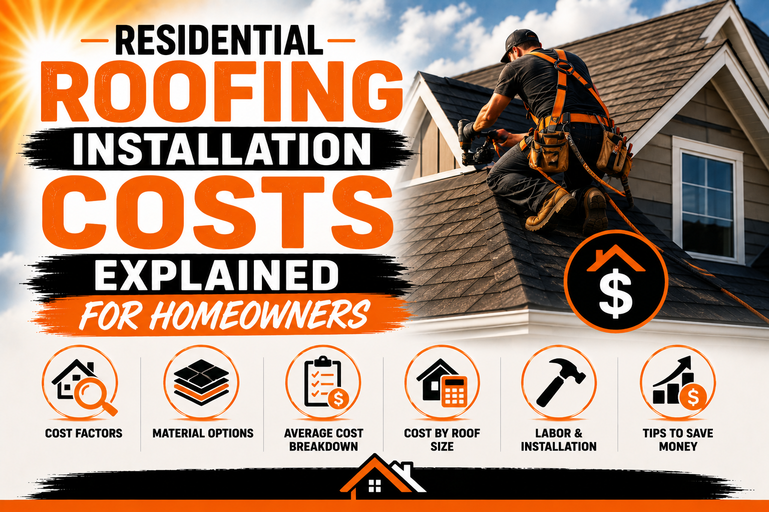 Residential Roofing Installation Costs Explained for Homeowners