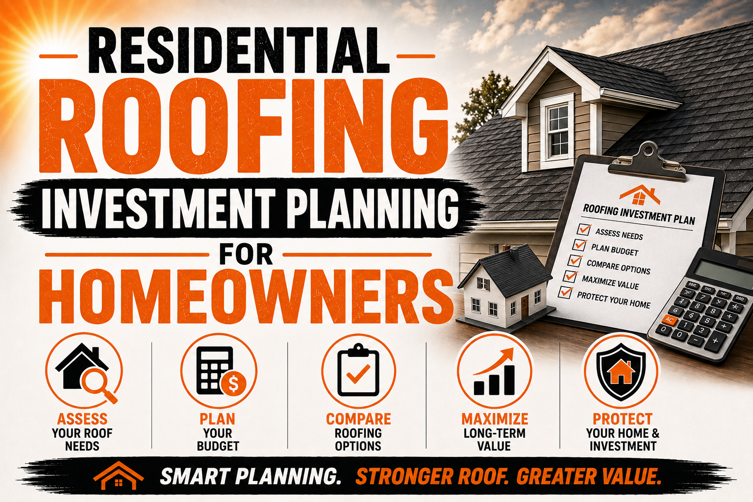 Residential Roofing Investment Planning for Homeowners