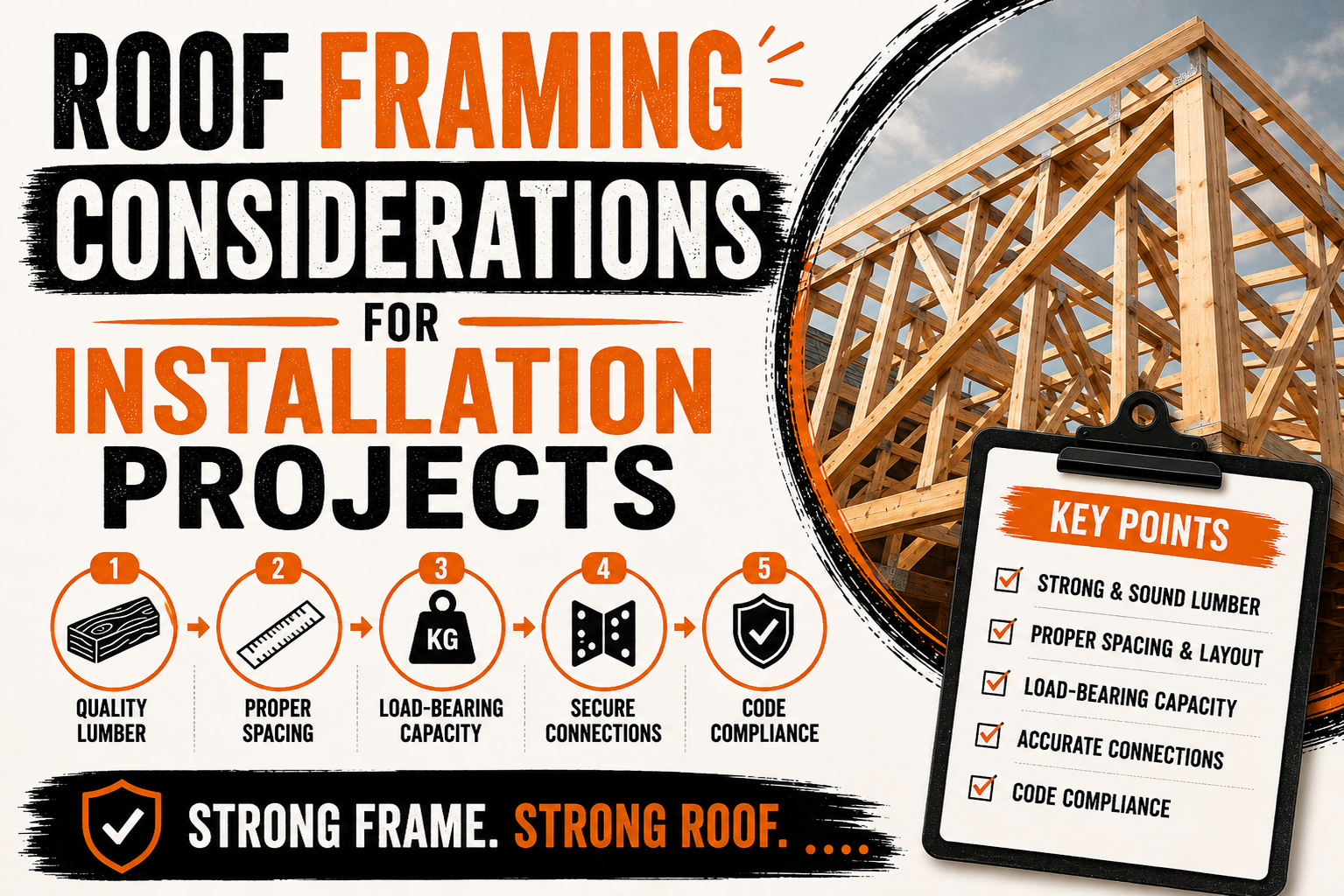 Roof Framing Considerations for Installation Projects