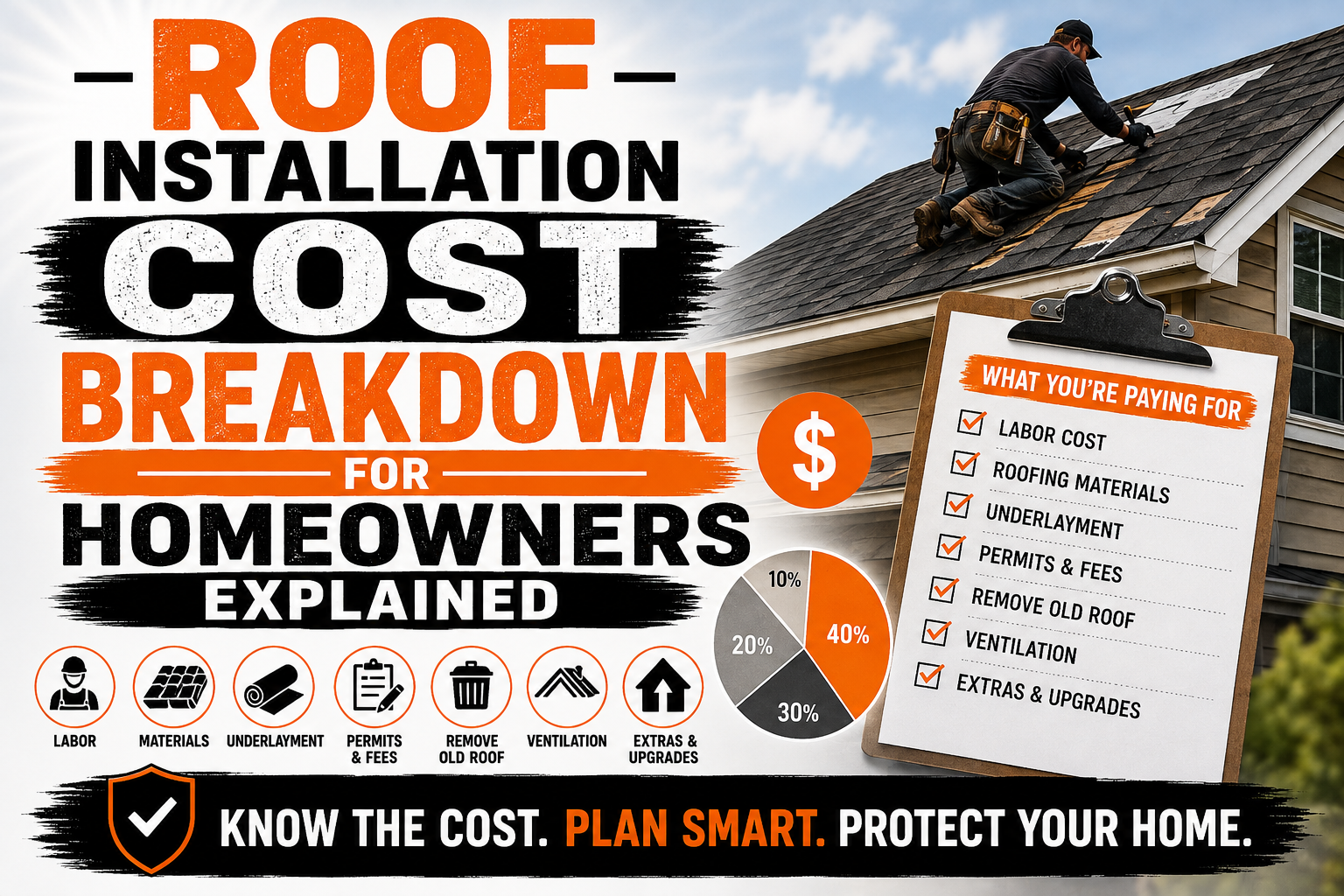 Roof Installation Cost Breakdown for Homeowners Explained