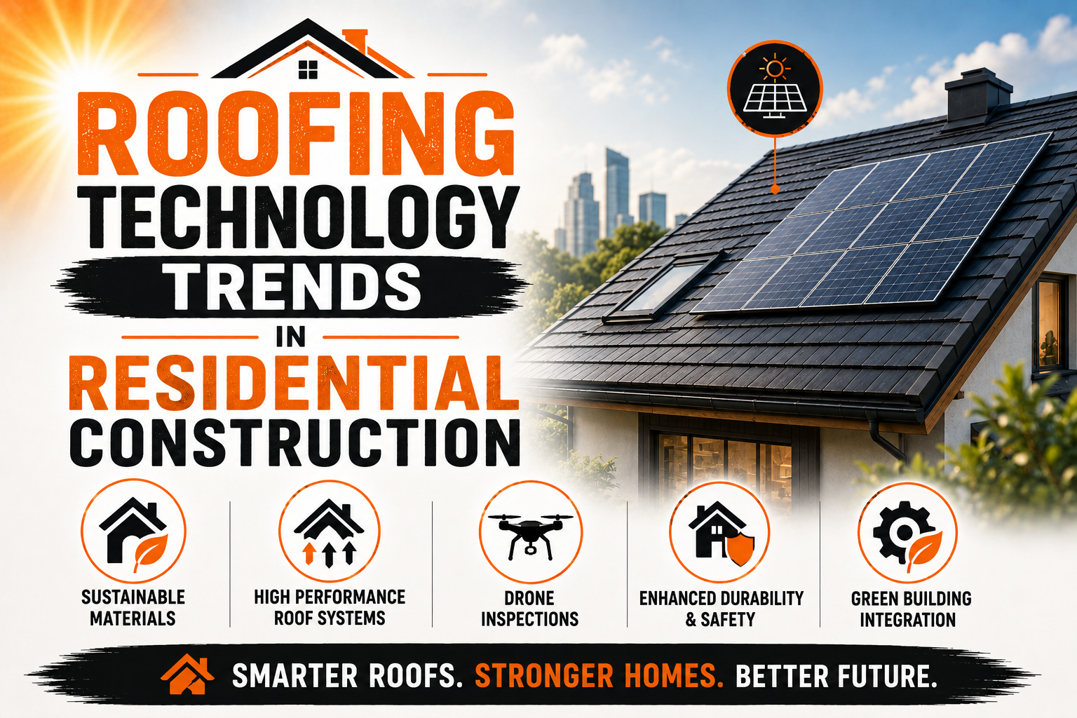 Roofing Technology Trends in Residential Construction