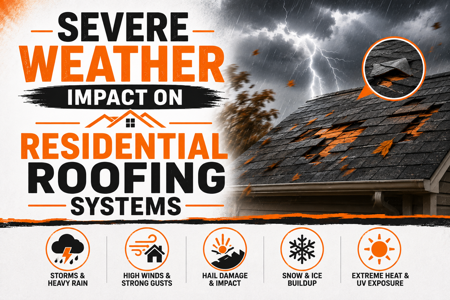 Severe Weather Impact on Residential Roofing Systems
