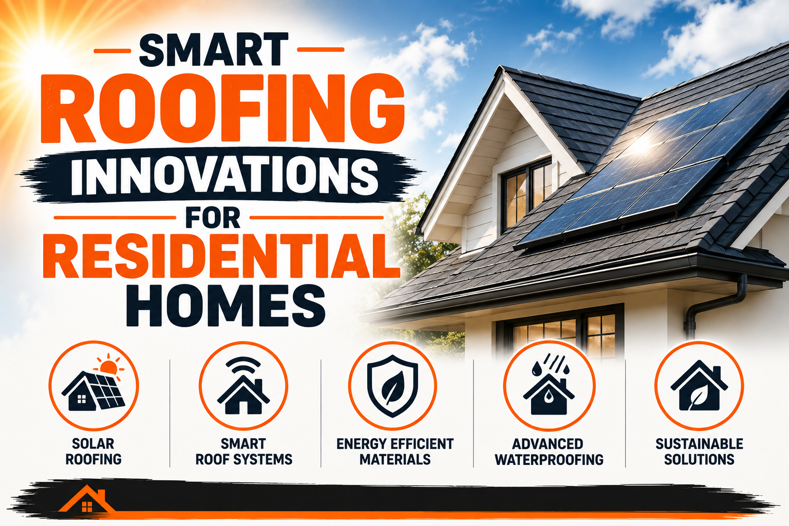 Smart Roofing Innovations for Residential Homes