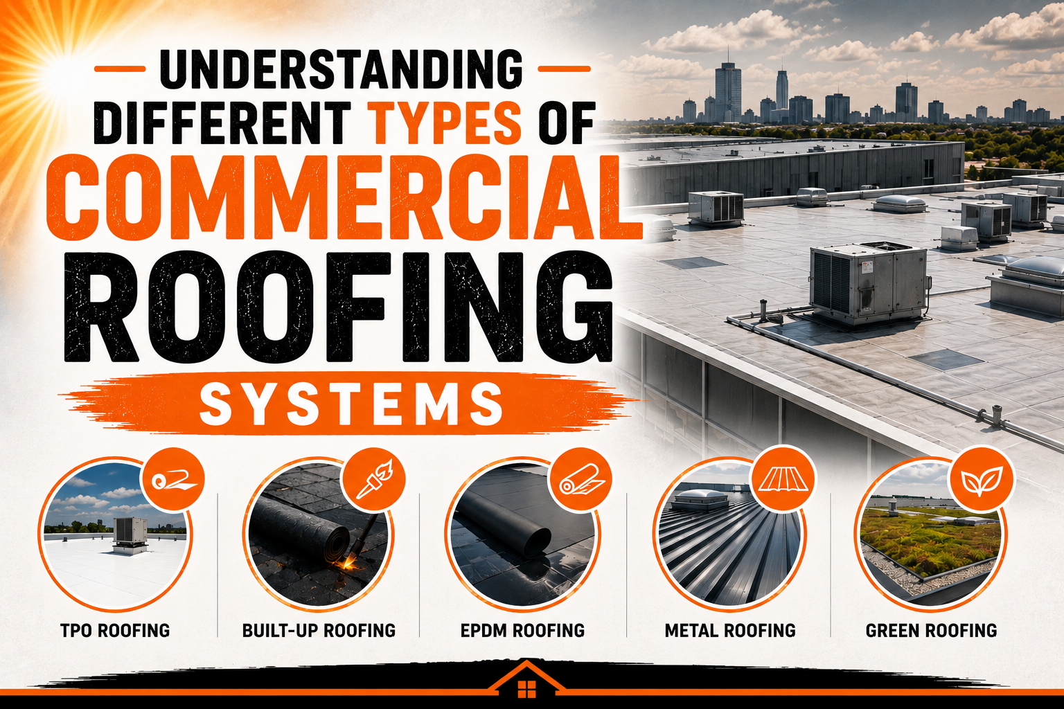 Understanding Different Types of Commercial Roofing Systems