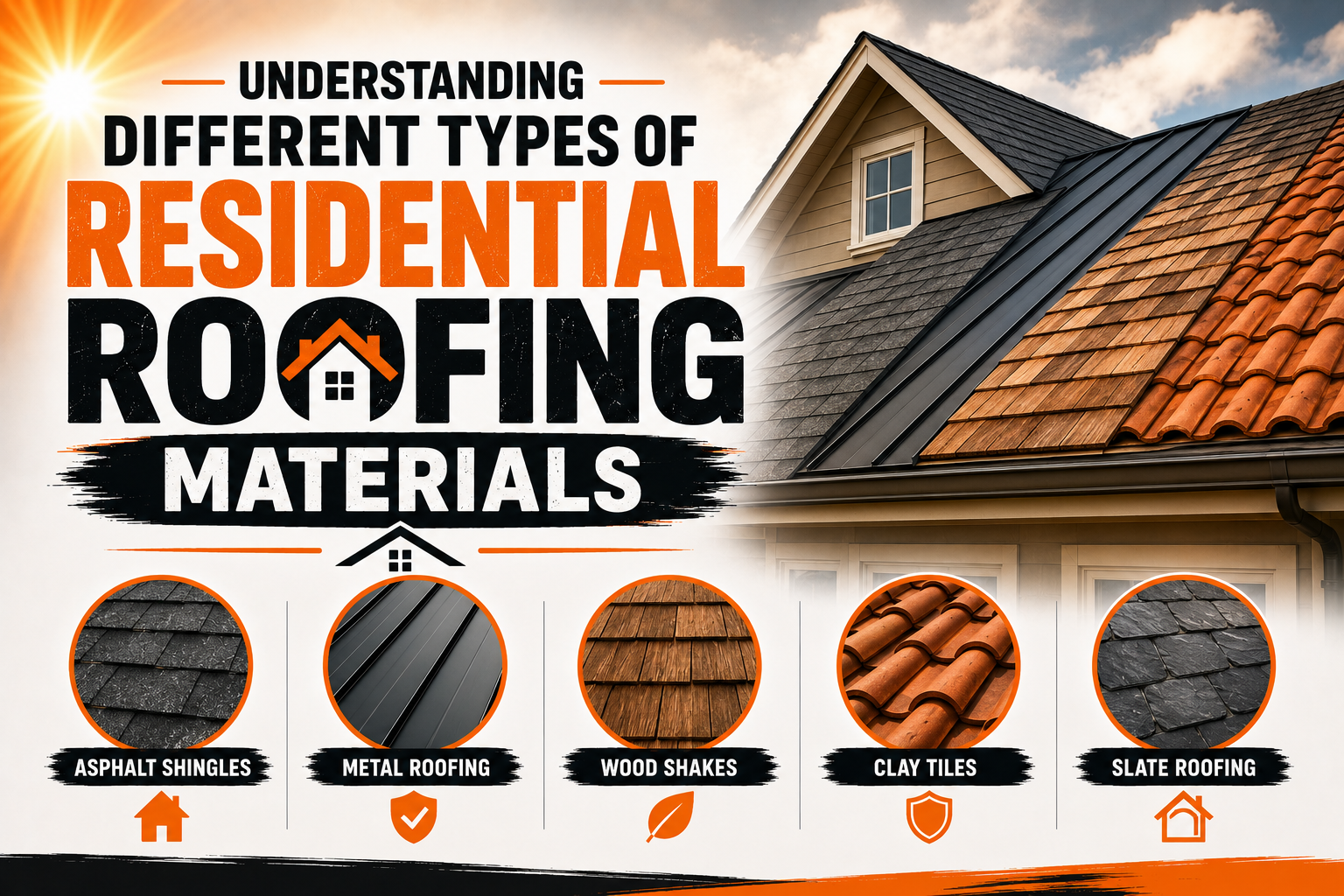 Understanding Different Types of Residential Roofing Materials