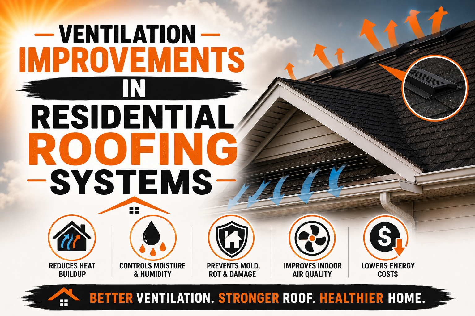 Ventilation Improvements in Residential Roofing Systems