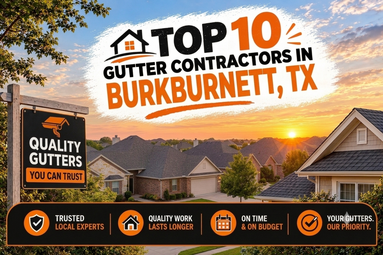 Top 10 Gutter Contractors in Burkburnett, TX