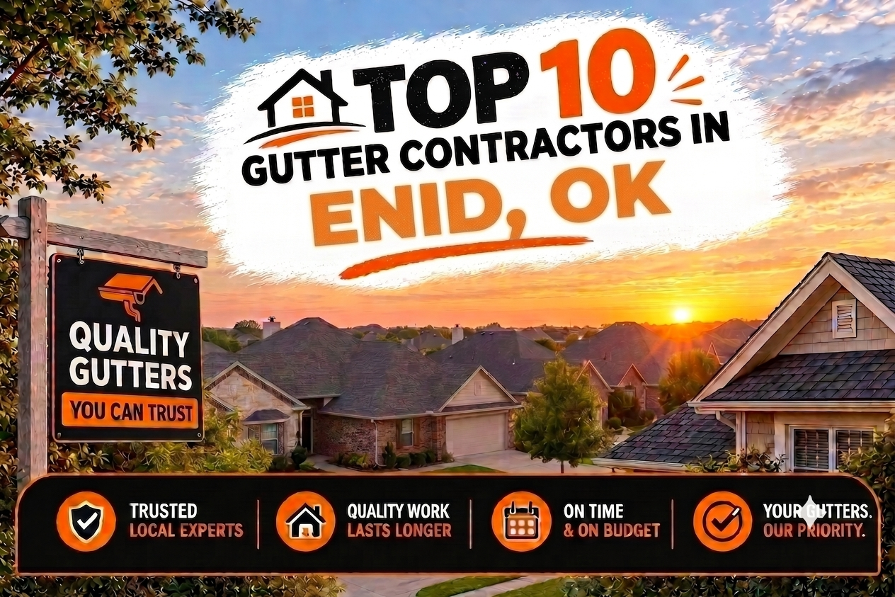 Top 10 Gutter Contractors in Enid, OK