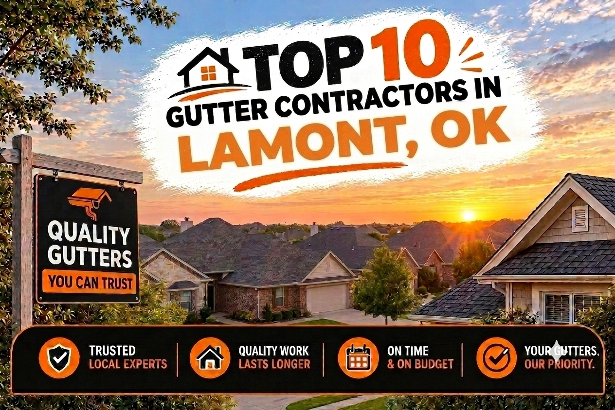 Top 10 Gutter Contractors in Lamont, OK