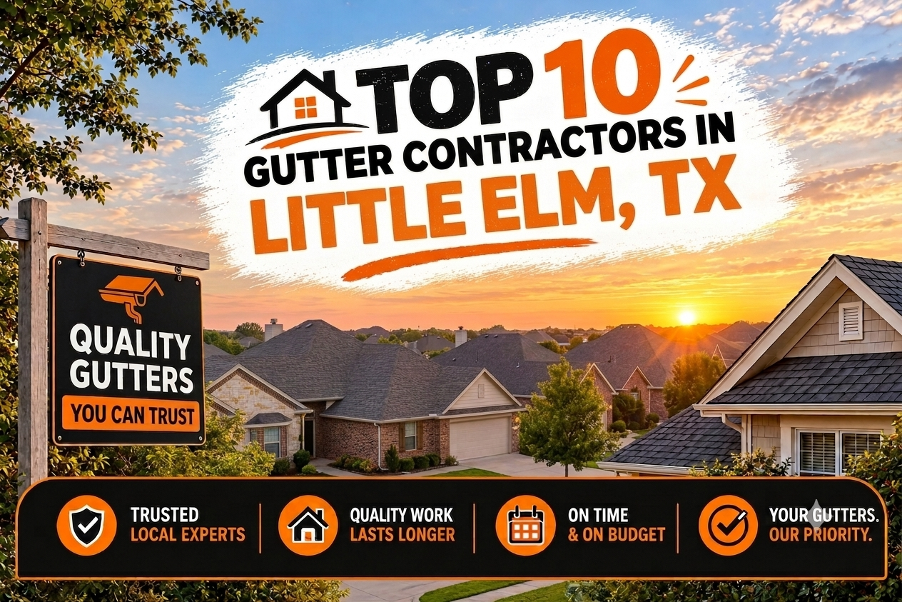 Top 10 Gutter Contractors in Little Elm, TX