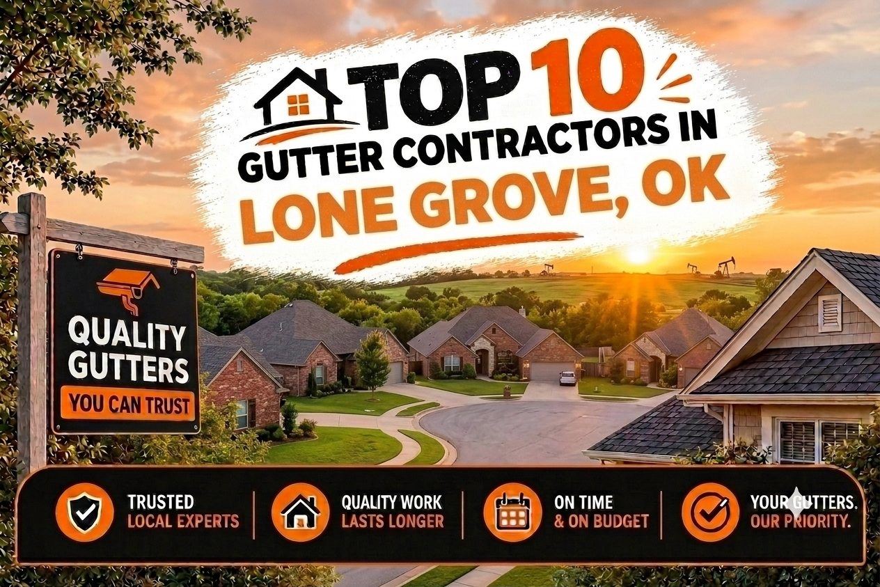 Top 10 Gutter Contractors in Lone Grove, OK