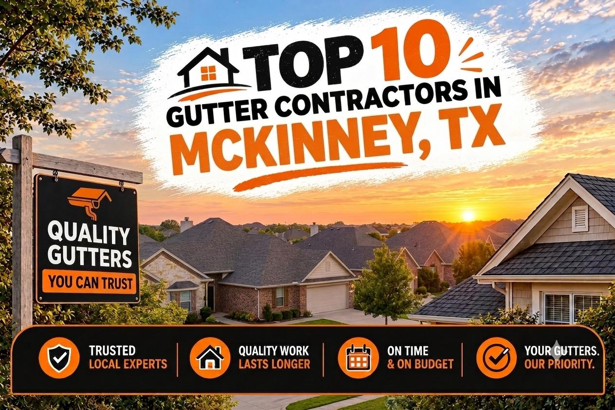 Top 10 Gutter Contractors in McKinney, TX