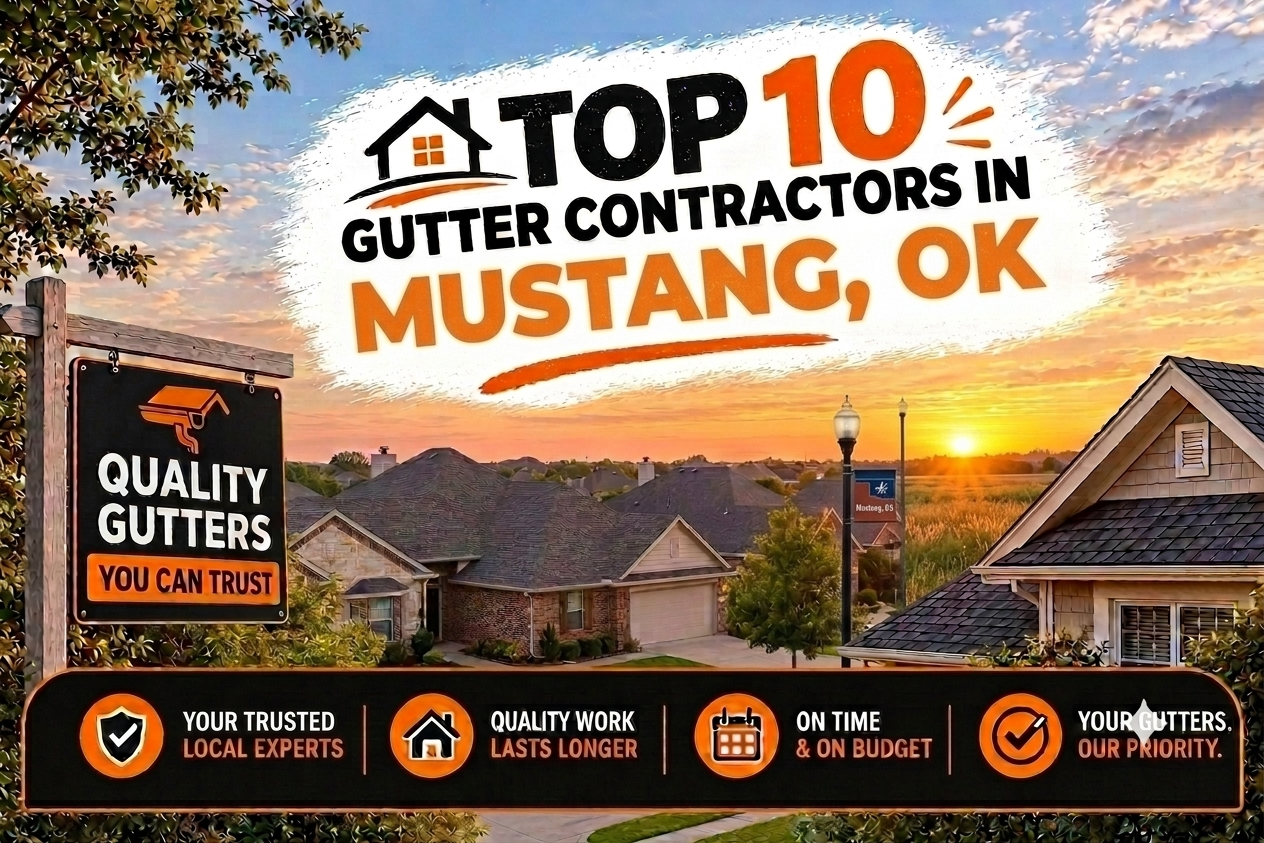 Top 10 Gutter Contractors in Mustang, OK