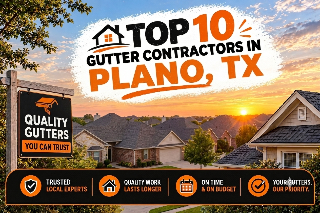 Top 10 Gutter Contractors in Plano, TX