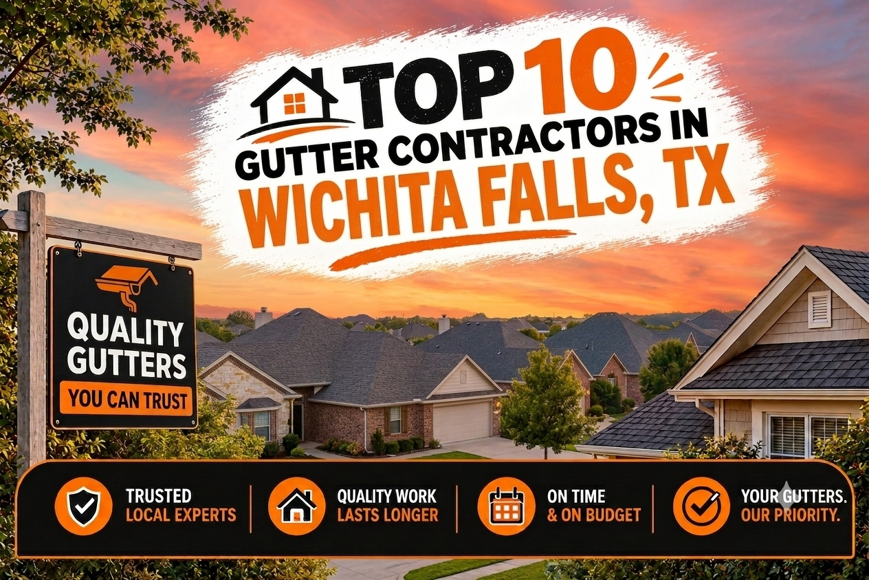 Top 10 Gutter Contractors in Wichita Falls, TX