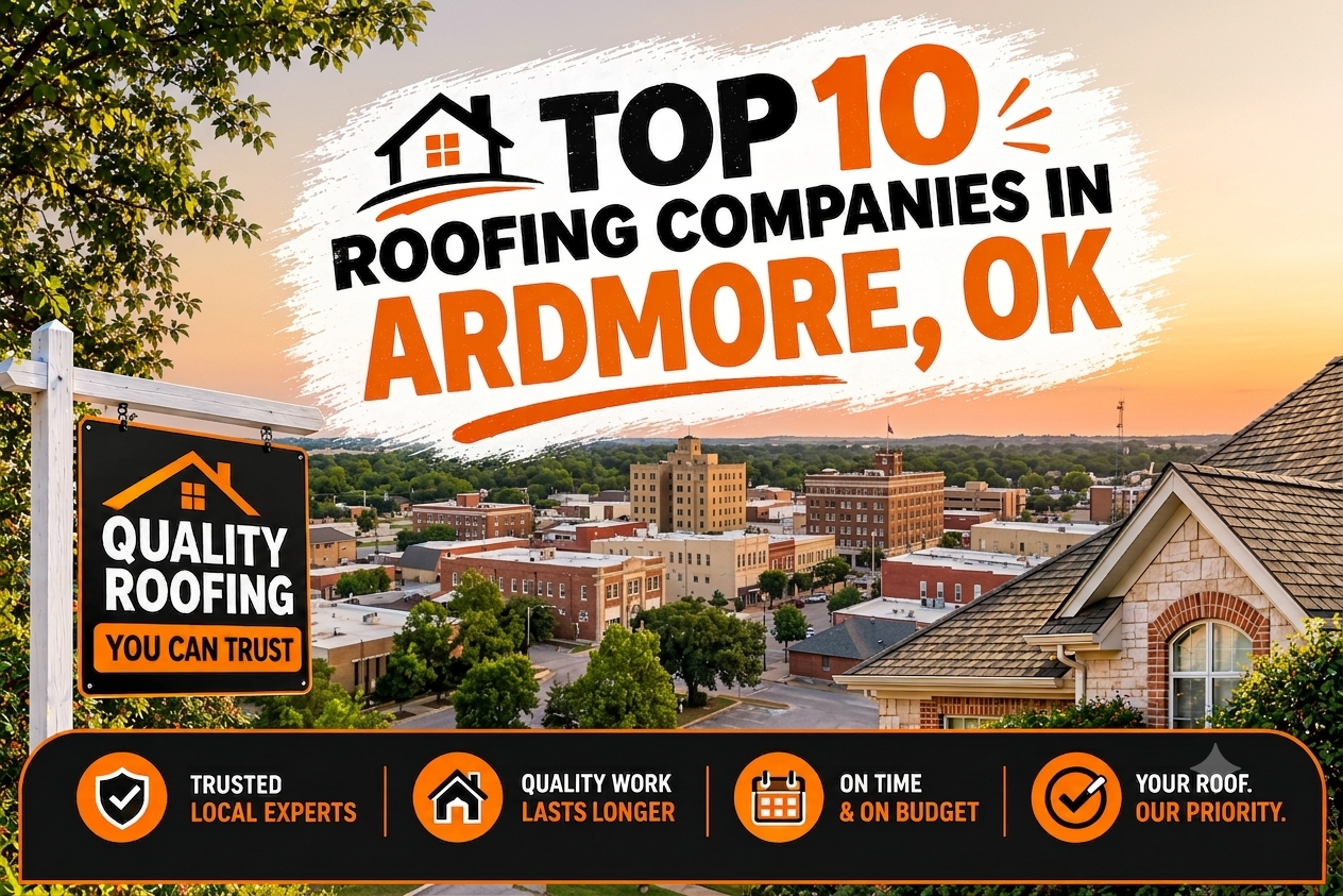 Top 10 Roofing Companies in Ardmore, OK