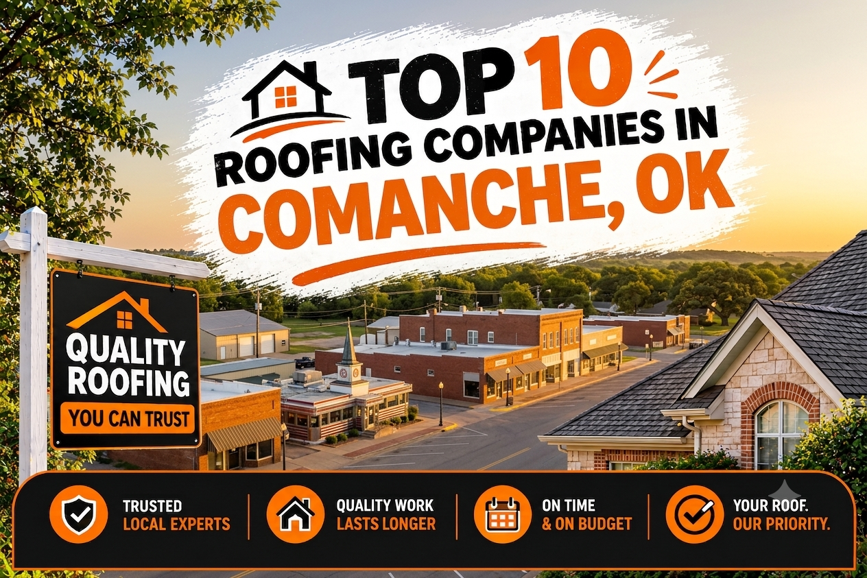 Top 10 Roofing Companies in Comanche, OK