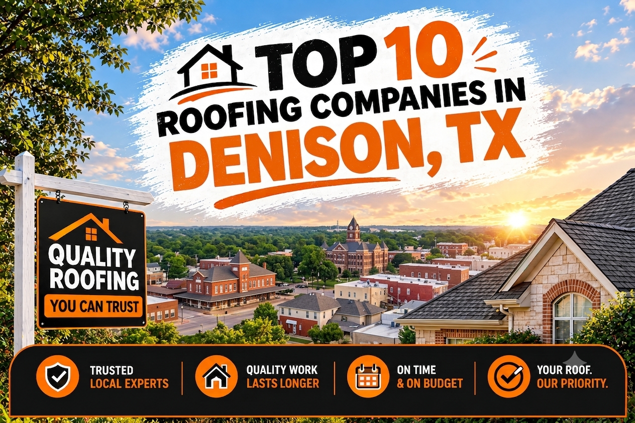Top 10 Roofing Companies in Denison, TX