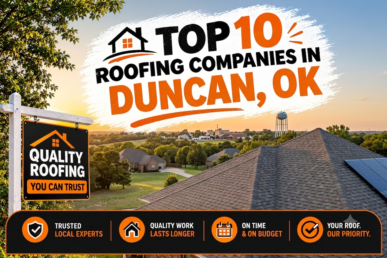 Top 10 Roofing Companies in Duncan, OK