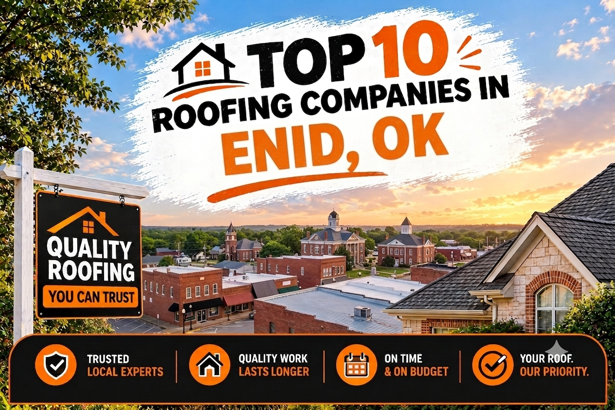 Top 10 Roofing Companies in Enid, OK
