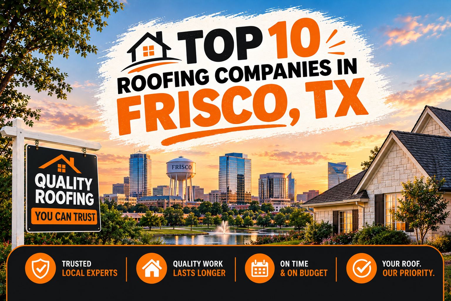 Top 10 Roofing Companies in Frisco, TX