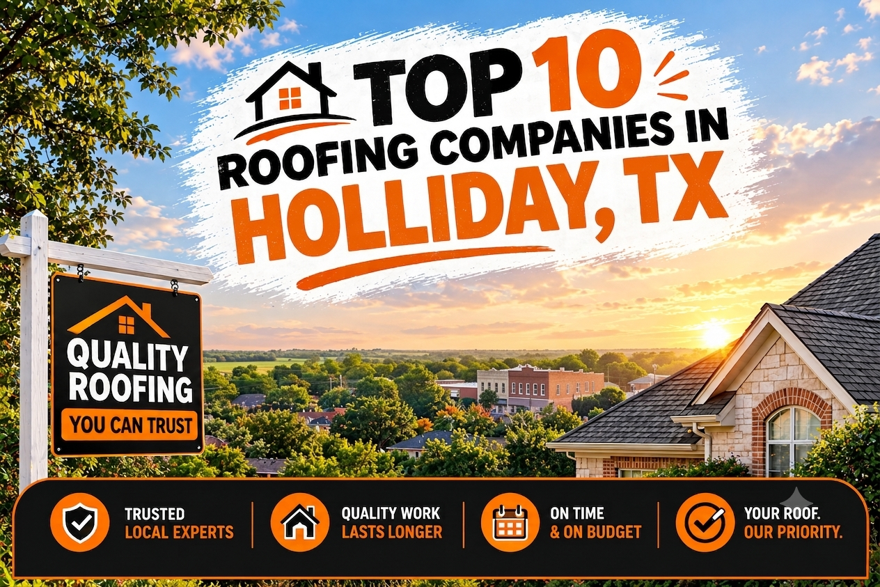 Top 10 Roofing Companies in Holliday, TX