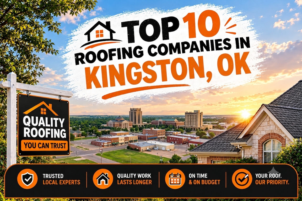 Top 10 Roofing Companies in Kingston, OK