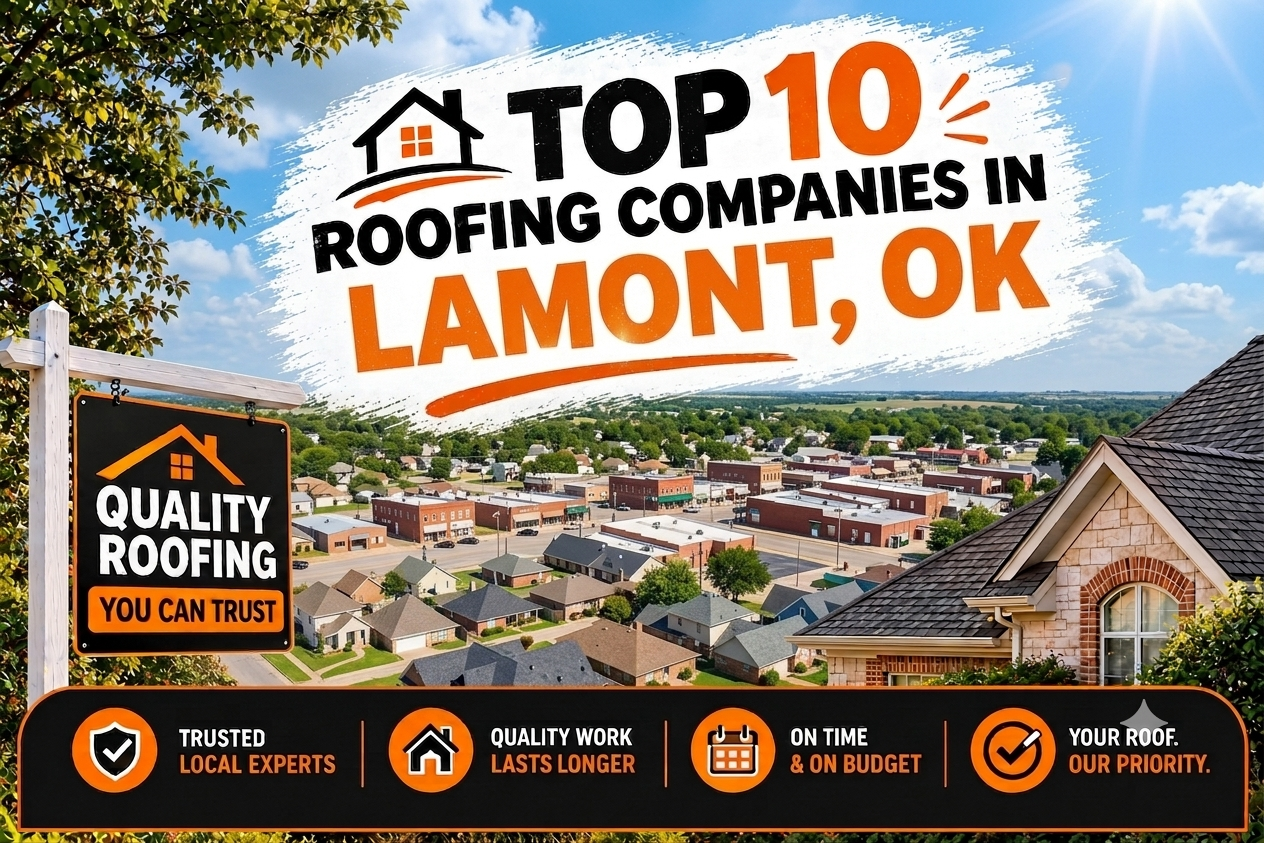 Top 10 Roofing Companies in Lamont, OK