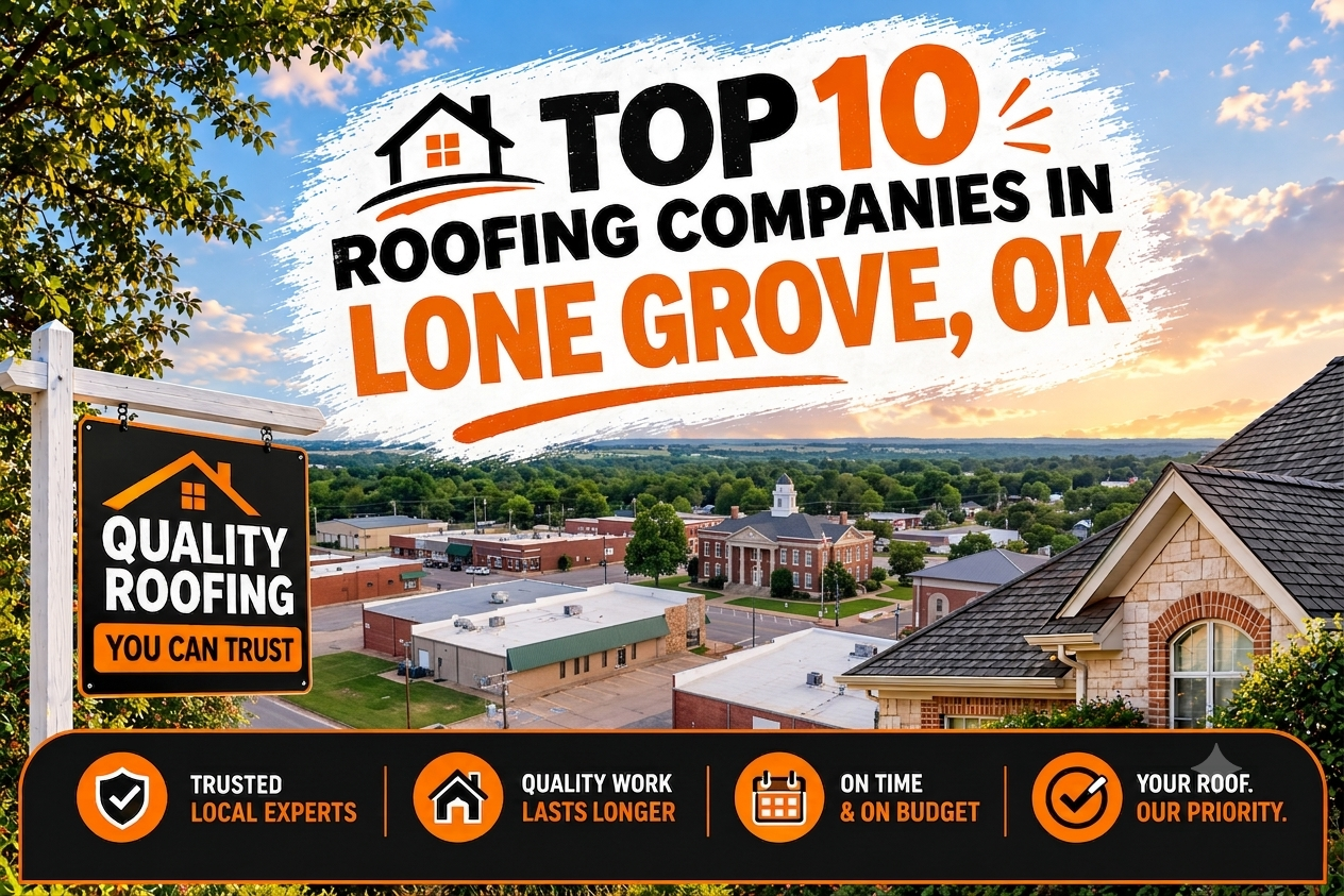 Top 10 Roofing Companies in Lone Grove, OK