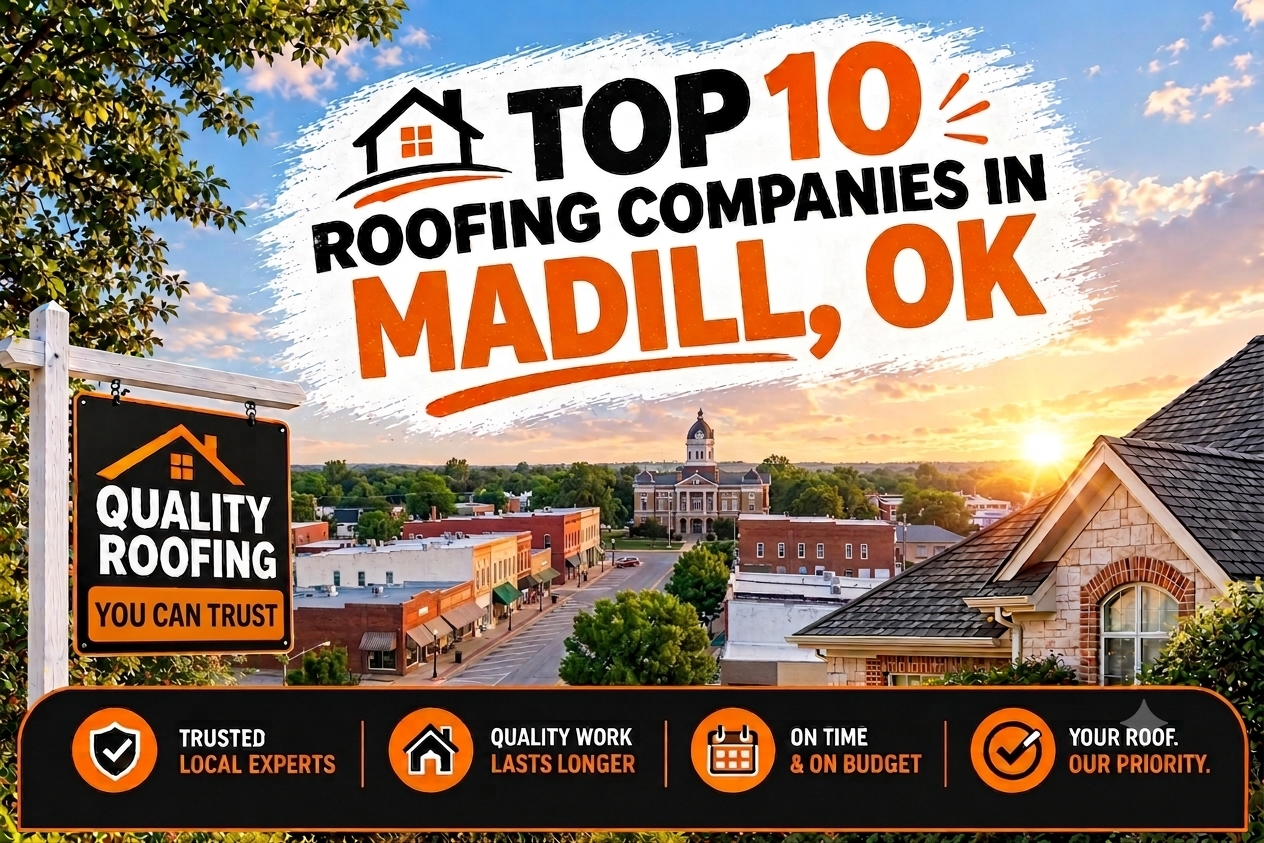 Top 10 Roofing Companies in Madill, OK