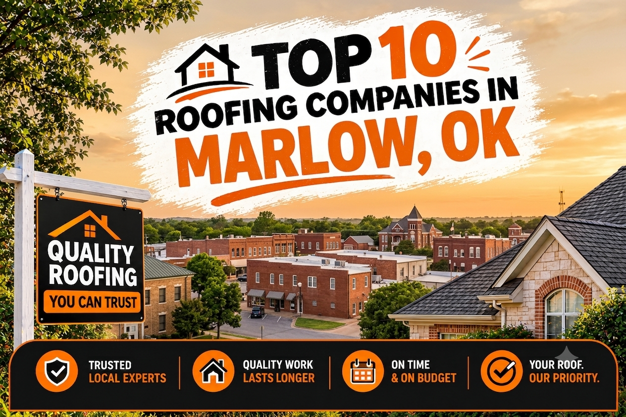 Top 10 Roofing Companies in Marlow, OK