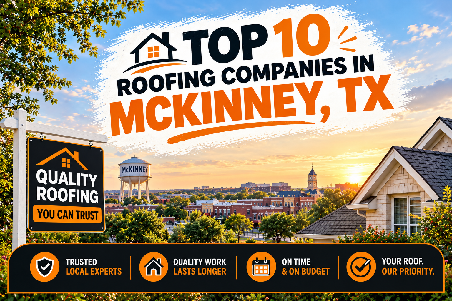 Top 10 Roofing Companies in McKinney, TX