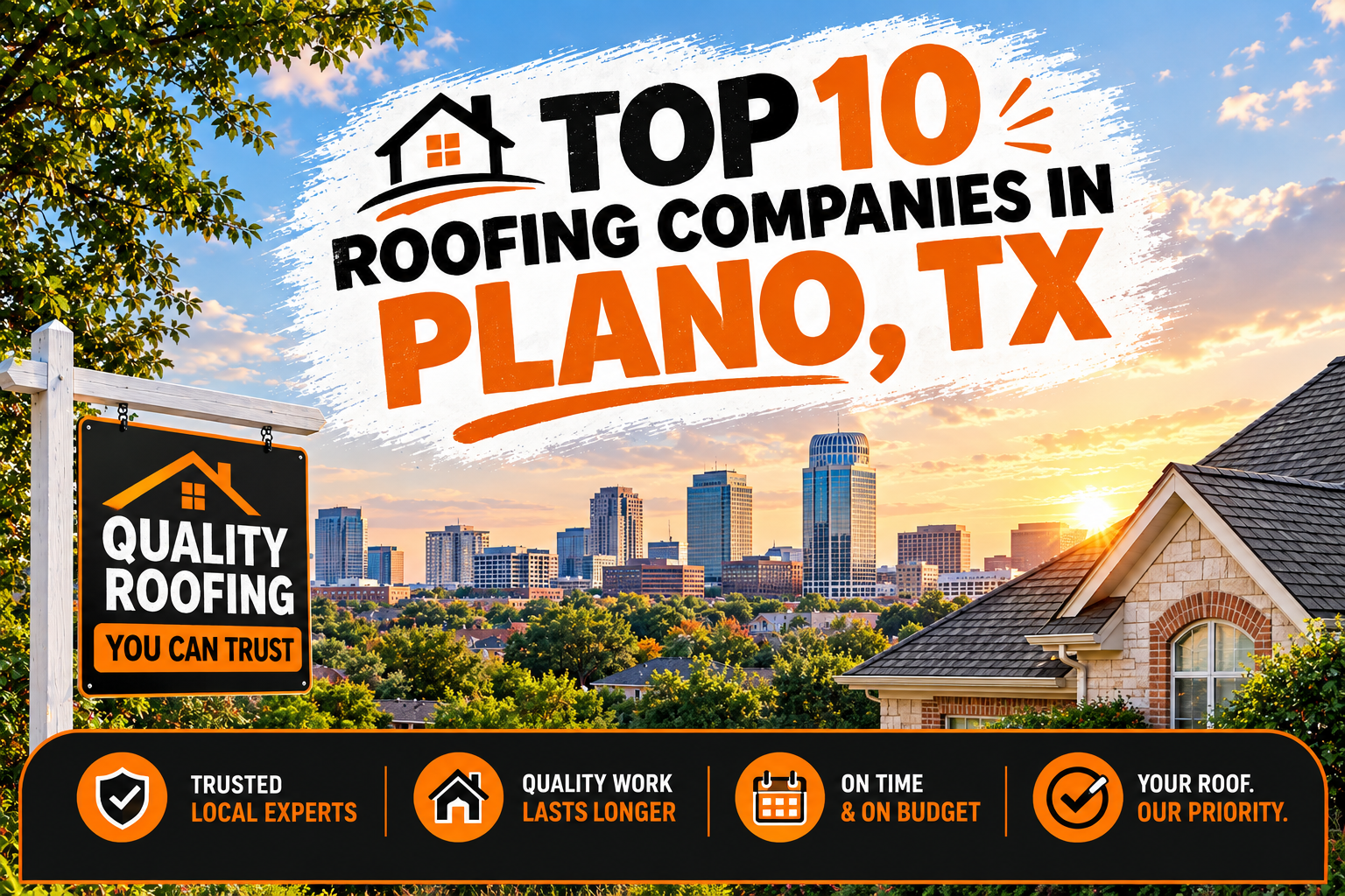 Top 10 Roofing Companies in Plano, TX