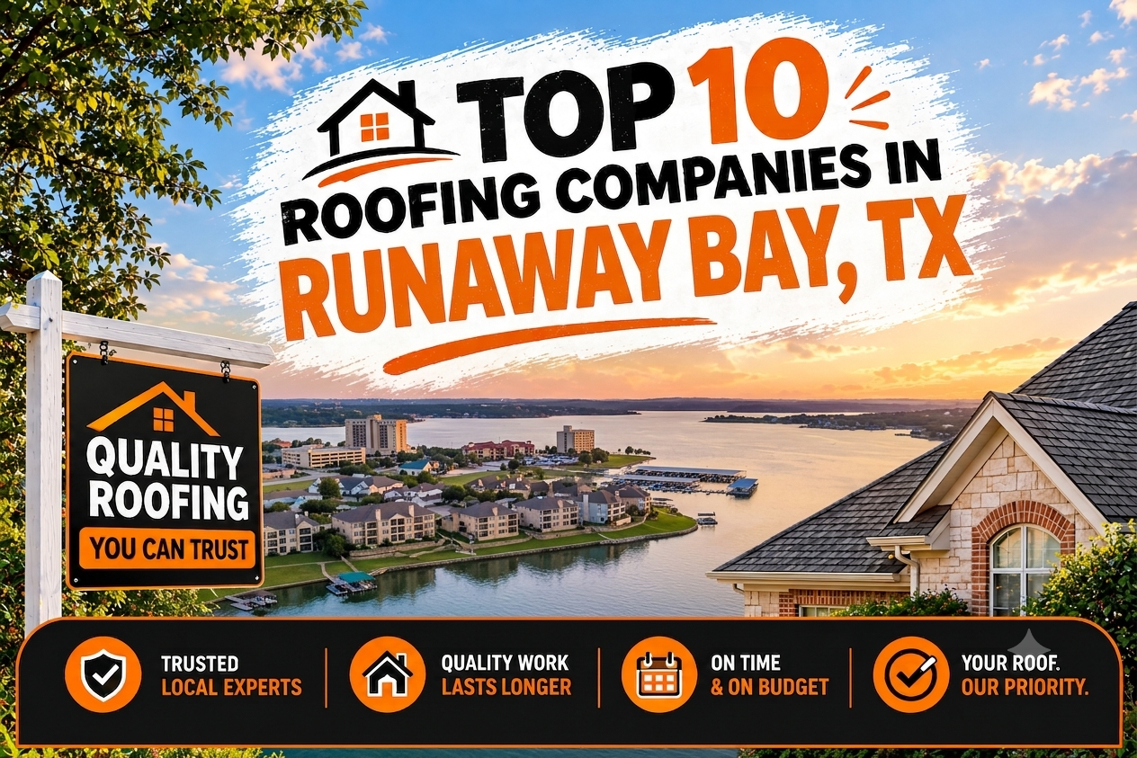 Top 10 Roofing Companies in Runaway Bay, TX