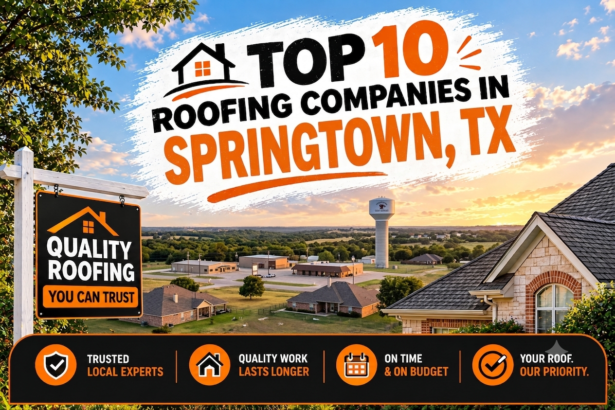 Top 10 Roofing Companies in Springtown, TX