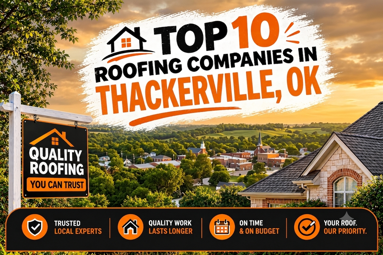 Top 10 Roofing Companies in Thackerville, OK