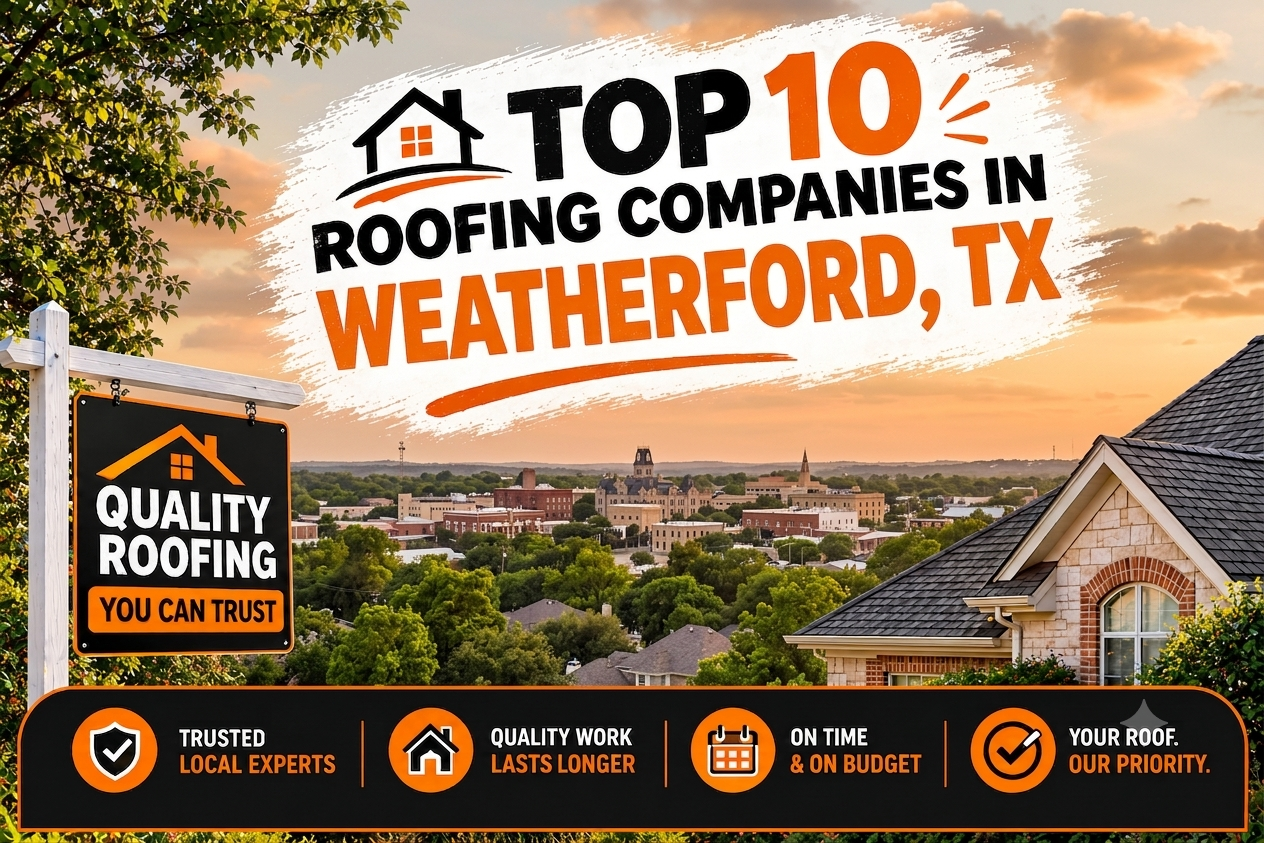 Top 10 Roofing Companies in Weatherford, TX