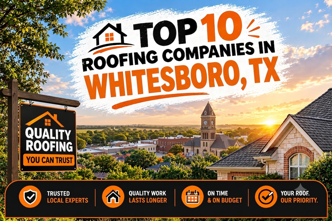 Top 10 Roofing Companies in Whitesboro, TX
