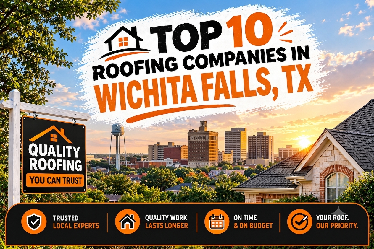 Top 10 Roofing Companies in Wichita Falls, TX