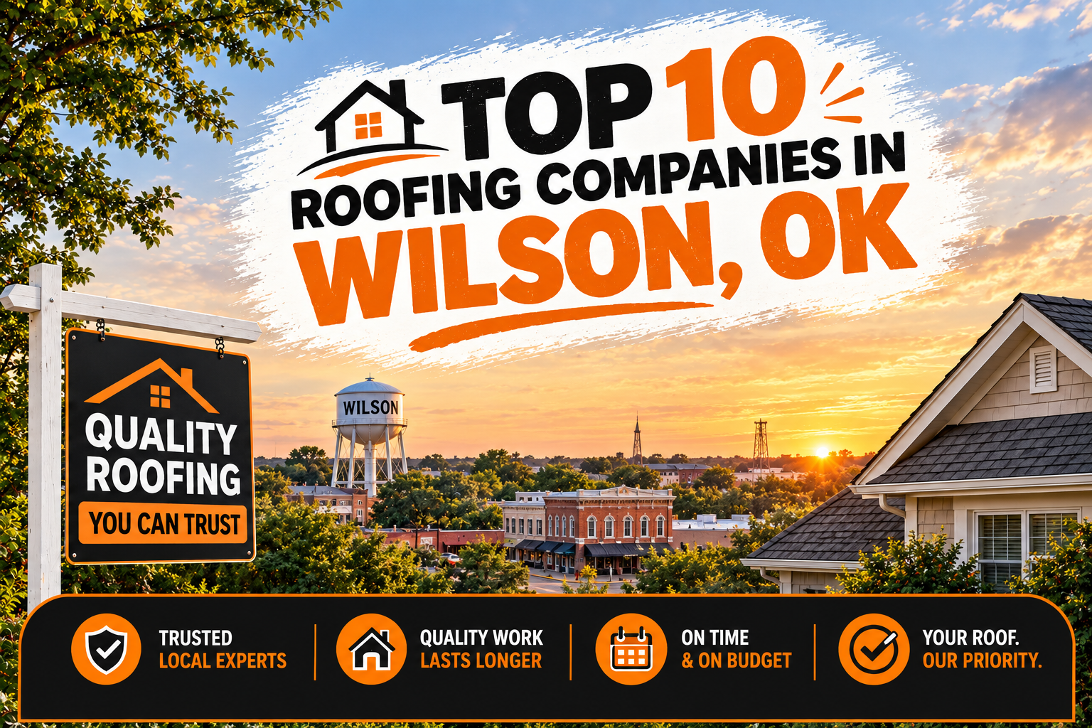 Top 10 Roofing Companies in Wilson, OK