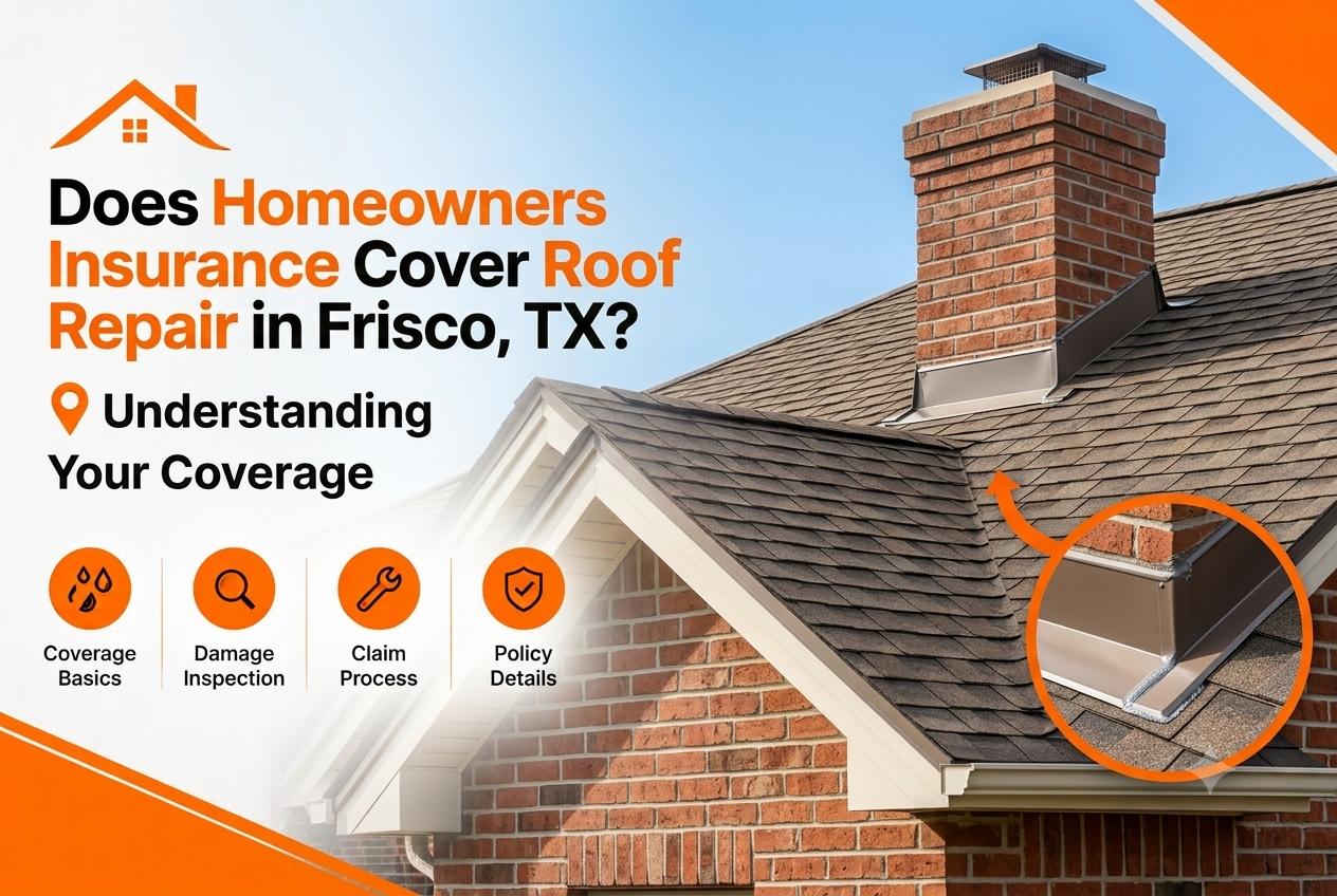 Does Homeowners Insurance Cover Roof Repair in Frisco, TX?