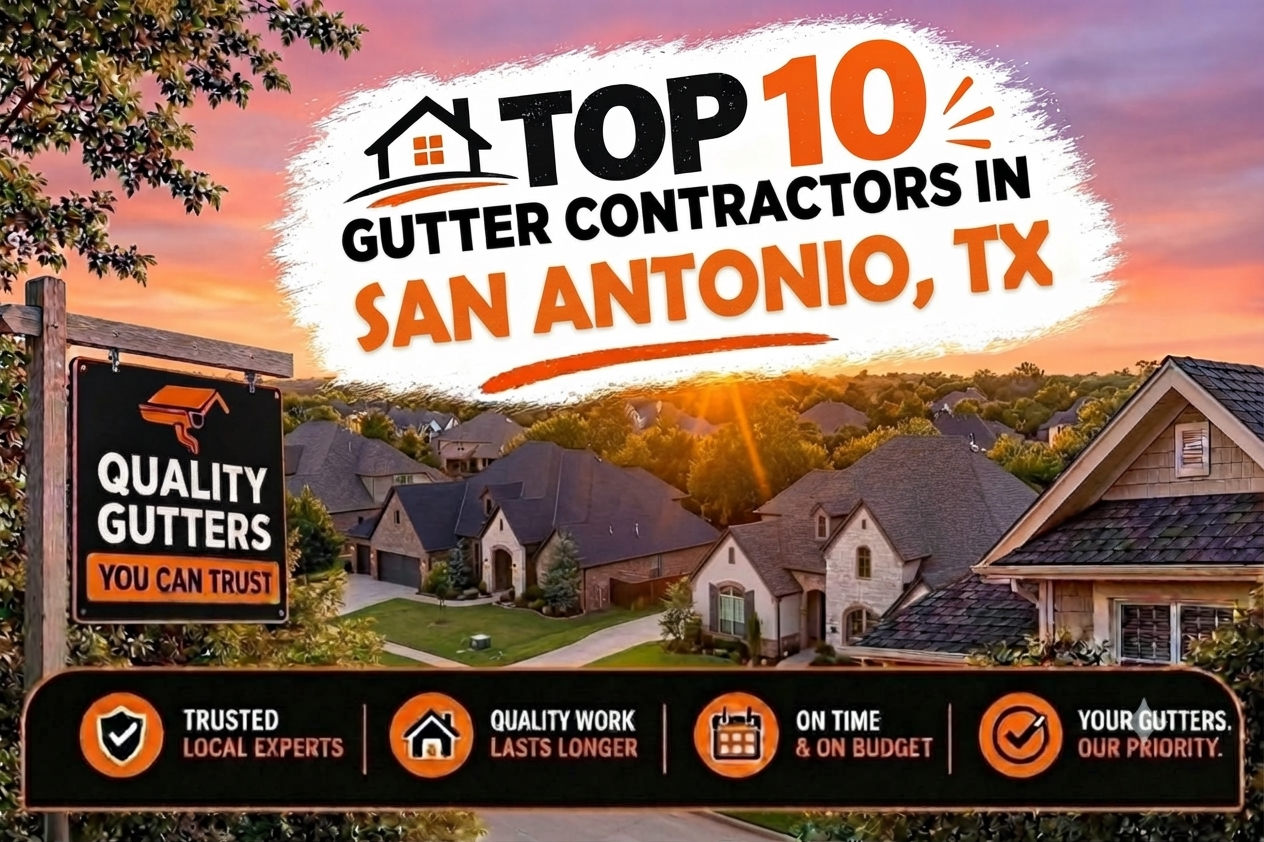 Top 10 Gutter Contractors in San Antonio, TX