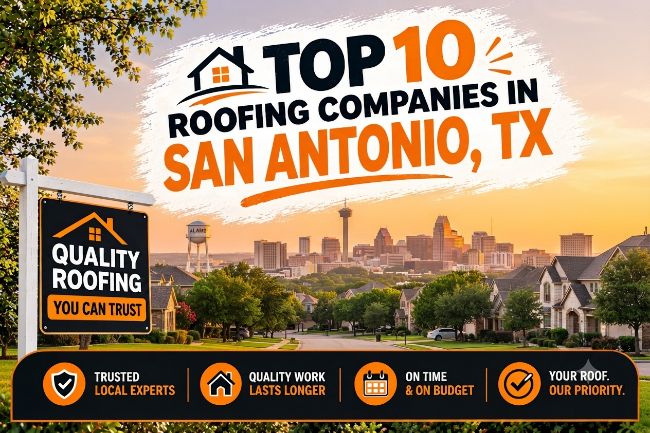 Top 10 Roofing Companies in San Antonio, TX