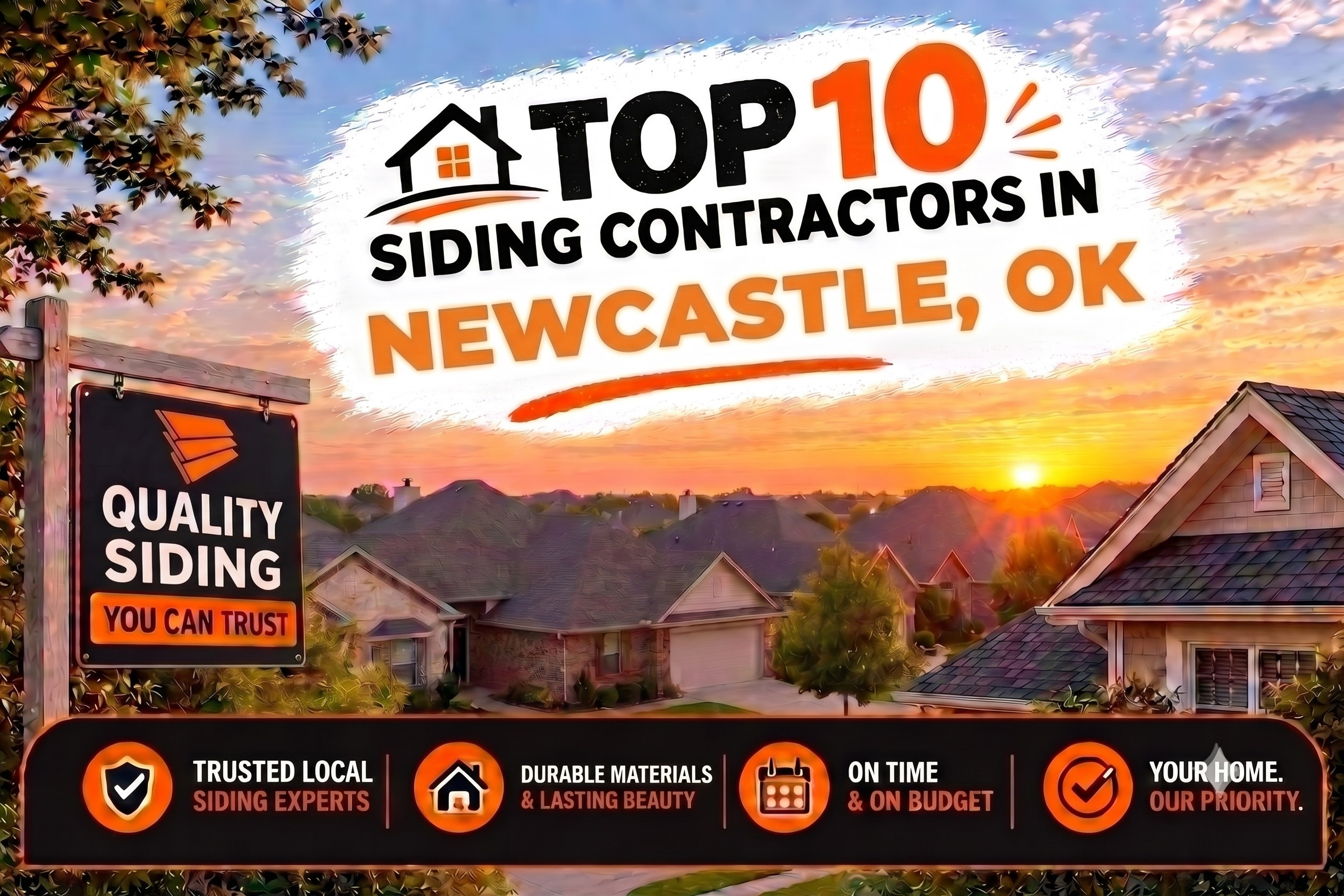 Top 10 Siding Contractors in Newcastle, OK