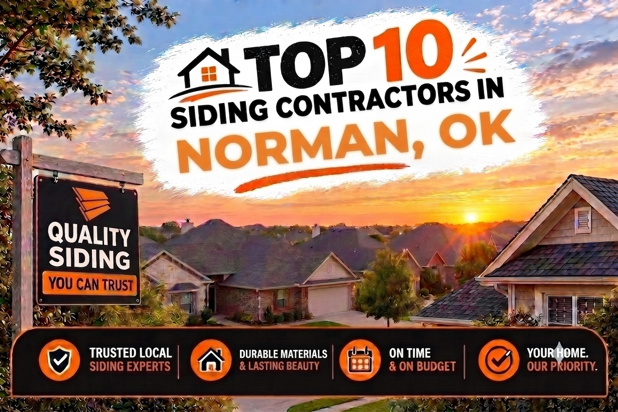 Top 10 Siding Contractors in Norman, OK