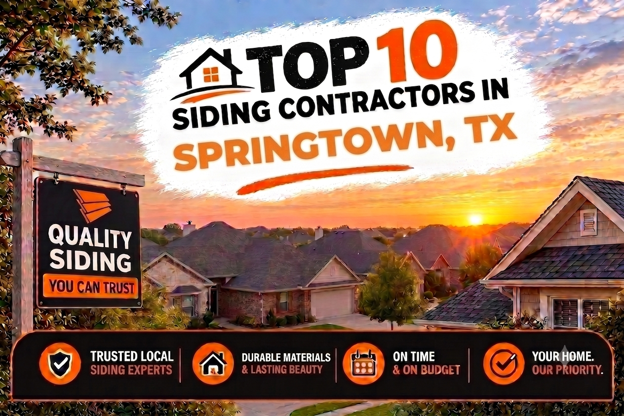 Top 10 Siding Contractors in Springtown, TX